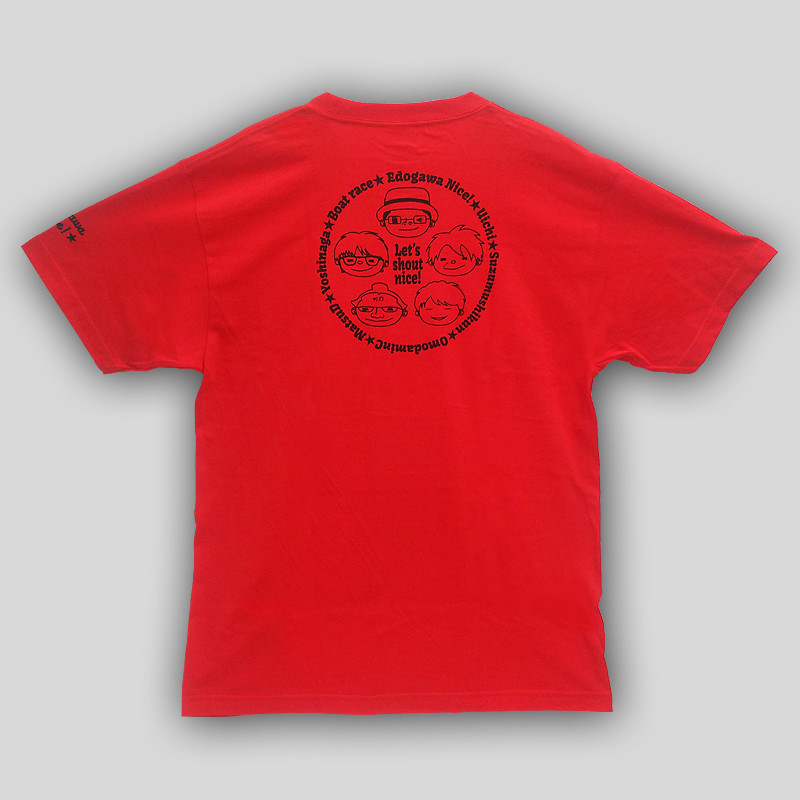 Tシャツ－赤 Back